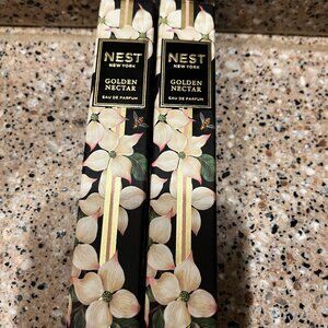 Nest Set of 2  Golden Nectar  Eau de Parfum !! NIB!
